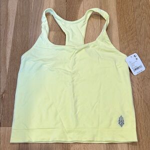 FP Movement by Free People Yellow Tank Top